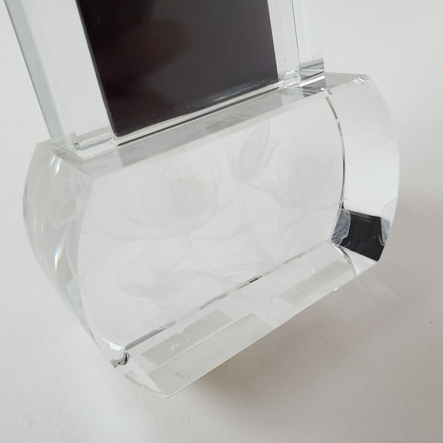 デザイン位牌 クリスタル アパパネ 紫檀板入 3.5寸