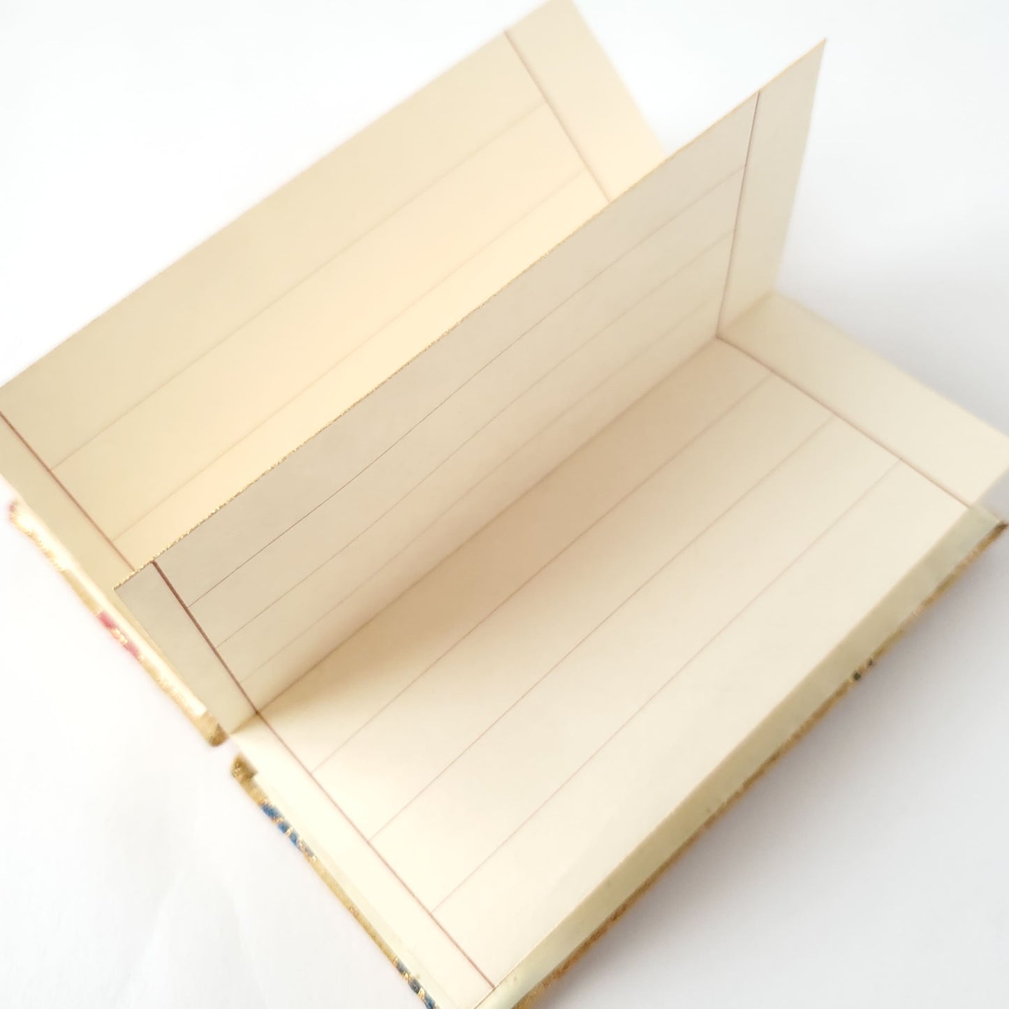 テ 金襴鳥の子 過去帳 夢源 日なし 4.5号 4.5 黄