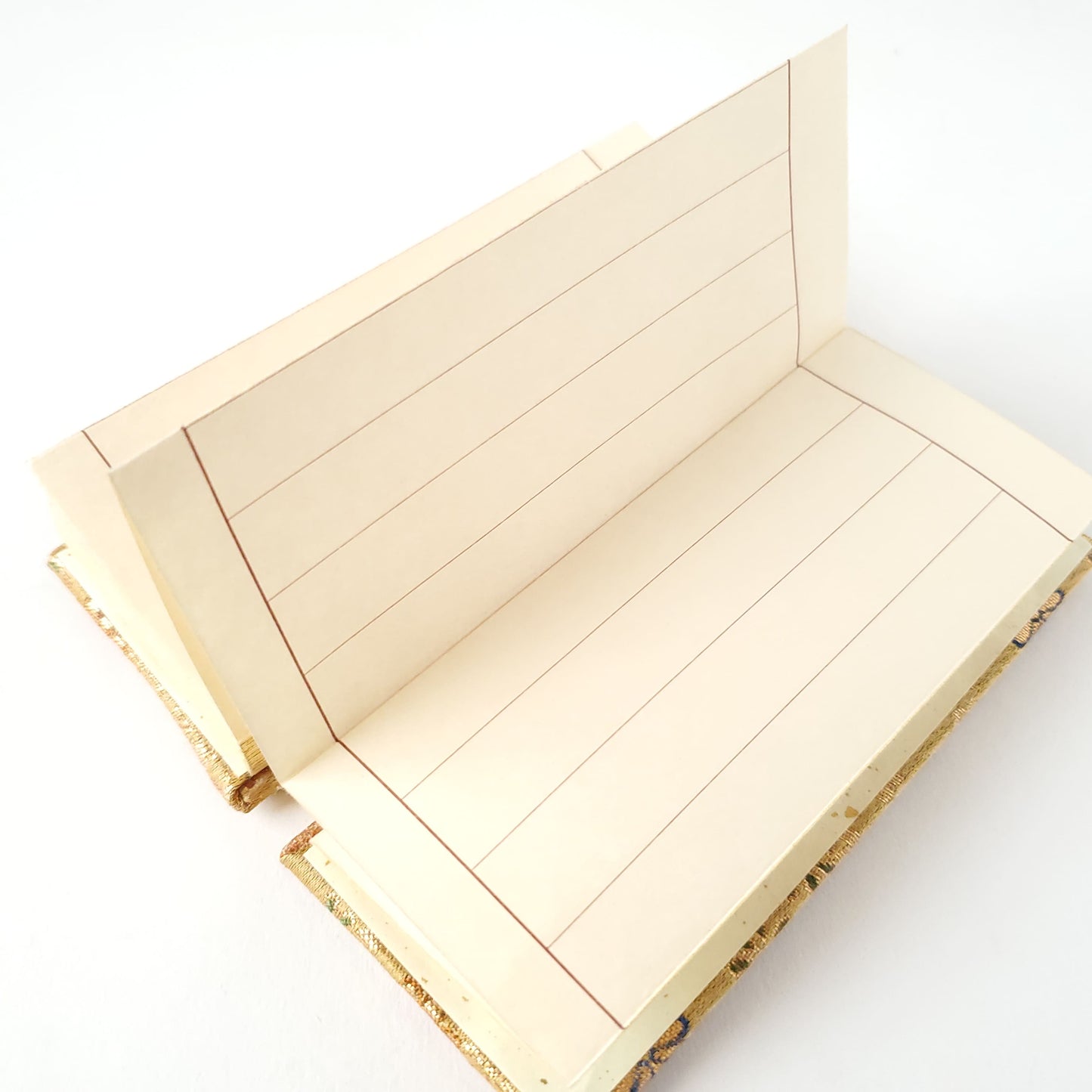 テ 金襴鳥の子 過去帳 夢源 日なし 5.0 5号 黄