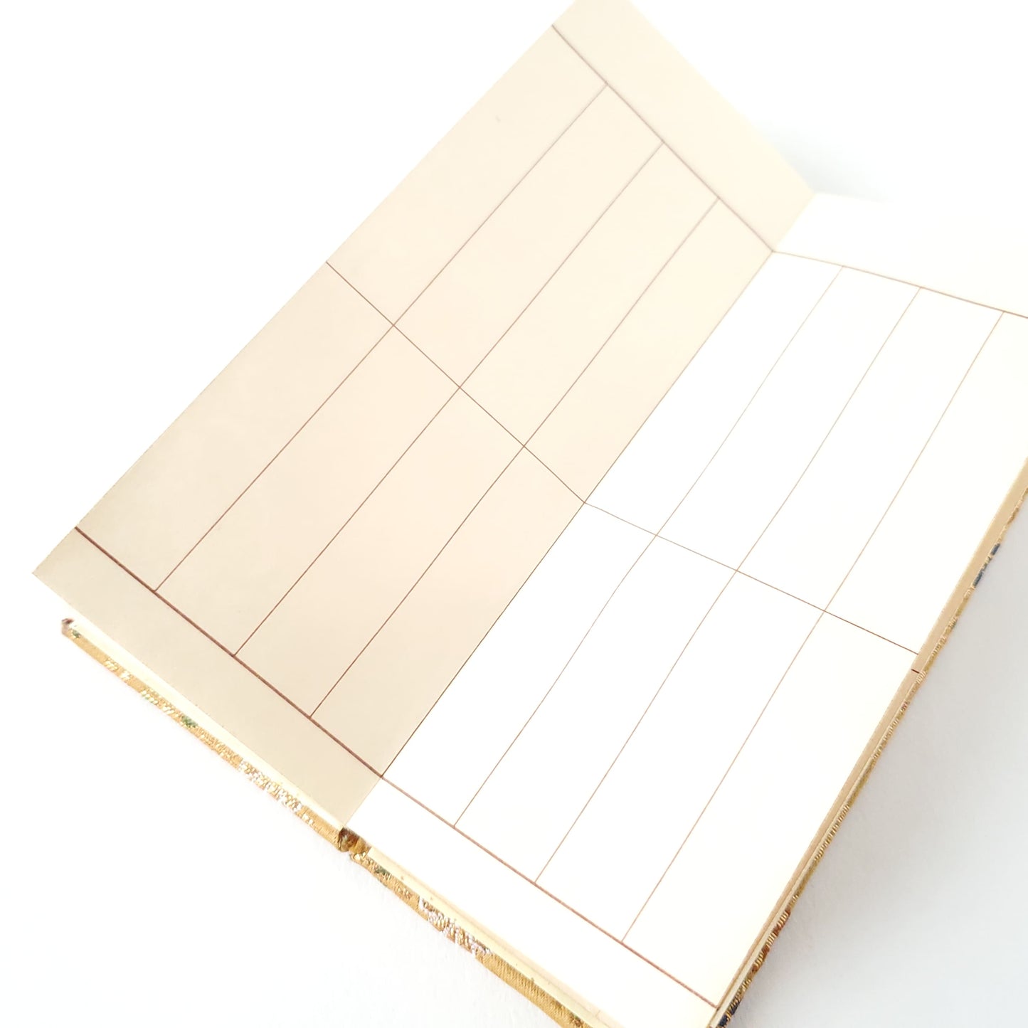 テ 金襴鳥の子 過去帳 夢源 日なし 6.0号 6.0 黄