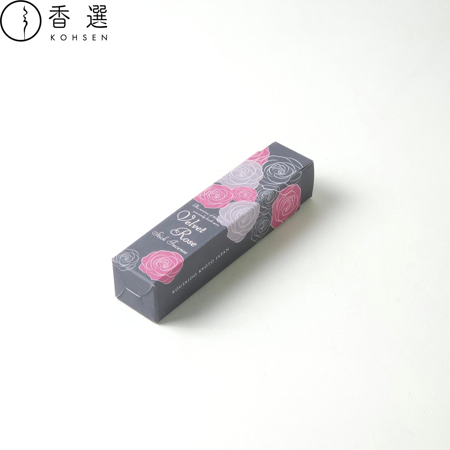香彩堂 ローズ スティックインセンス ベルベット・ローズ Velvet Rose お香 お線香 インセンス 京都 スティック型 日本製 アロマ