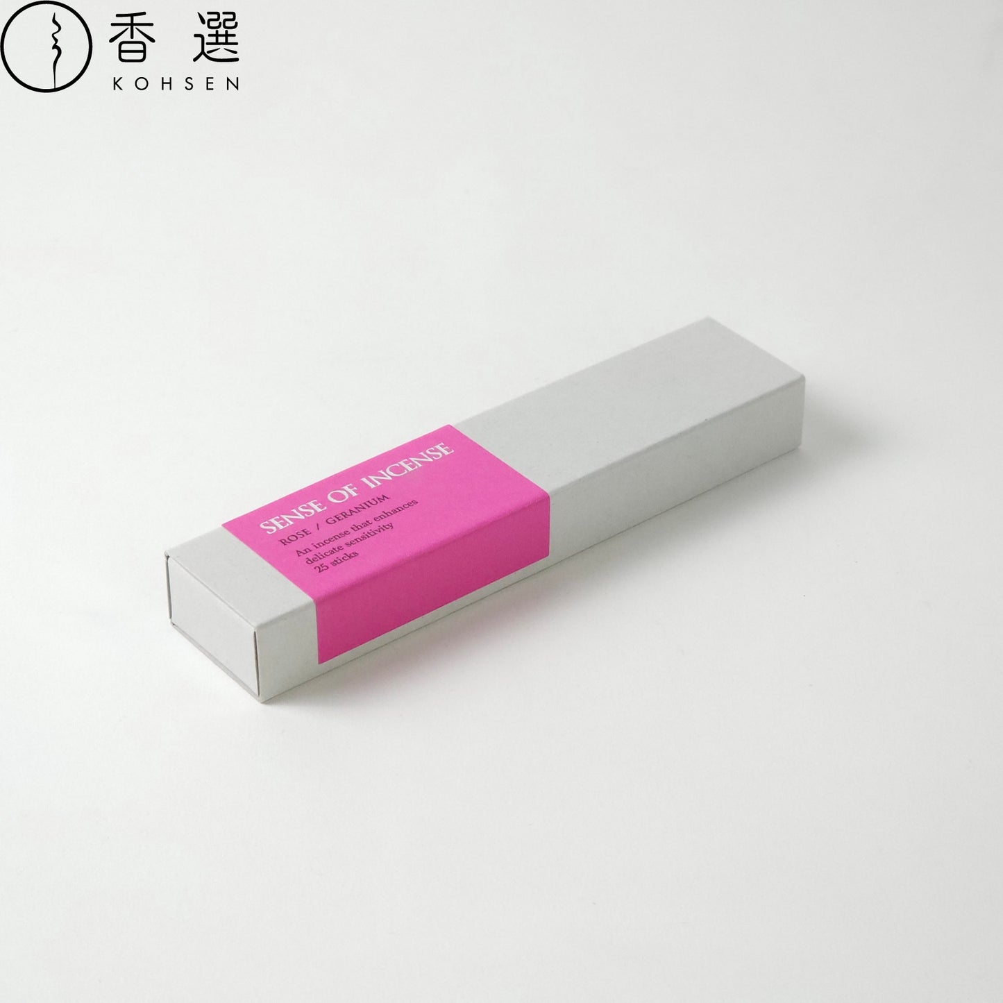 香彩堂 センスオブインセンス ロング rose/geranium お香 スティック型