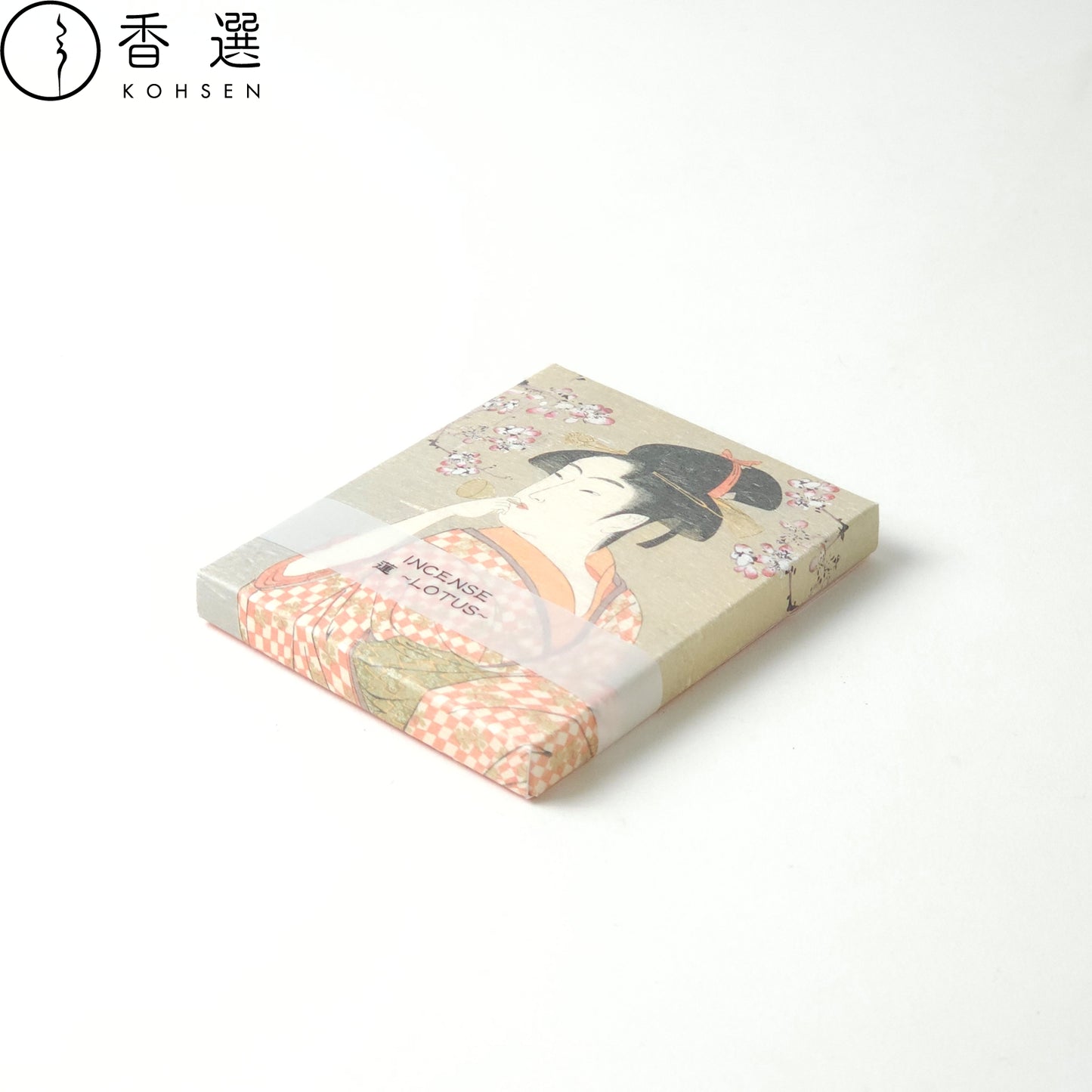 香彩堂 日本画インセンス 美人画 蓮 LOTUS お香 スティック型