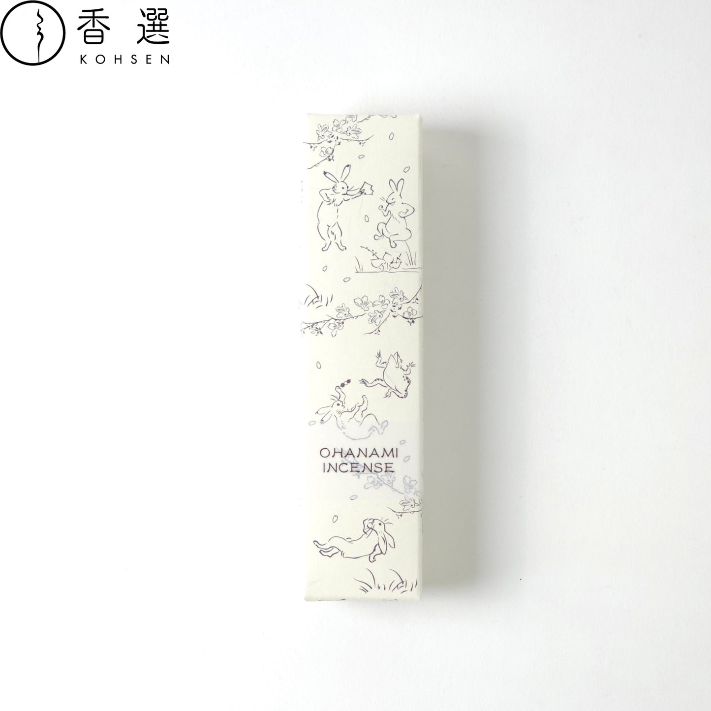 香彩堂 鳥獣戯画 ロングインセンス お花見 OHANAMI お香 スティック型