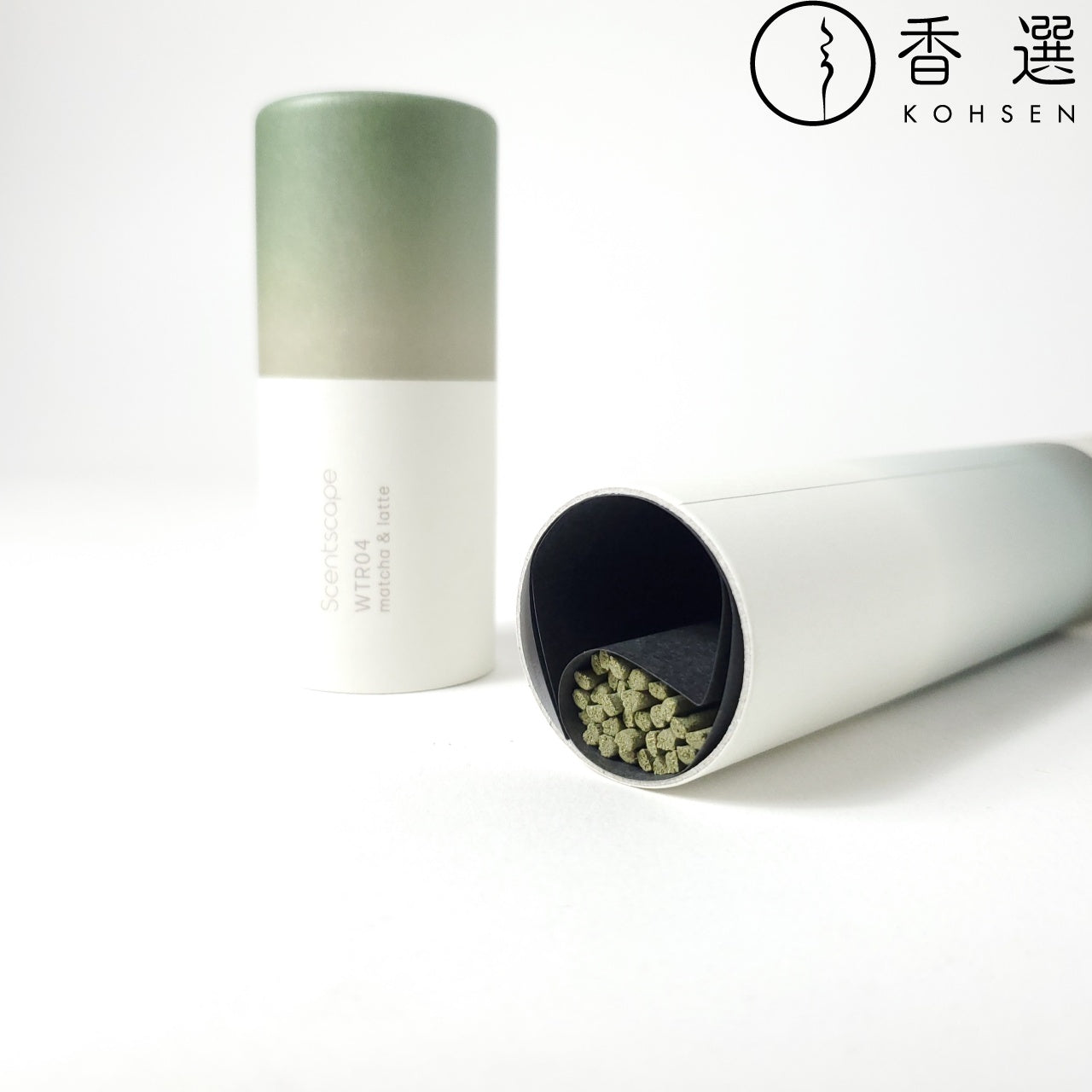 日本香堂 セントスケープ インセンス30本入 抹茶ラテ 紙筒 スティック お香 日本製 Scentscape incense