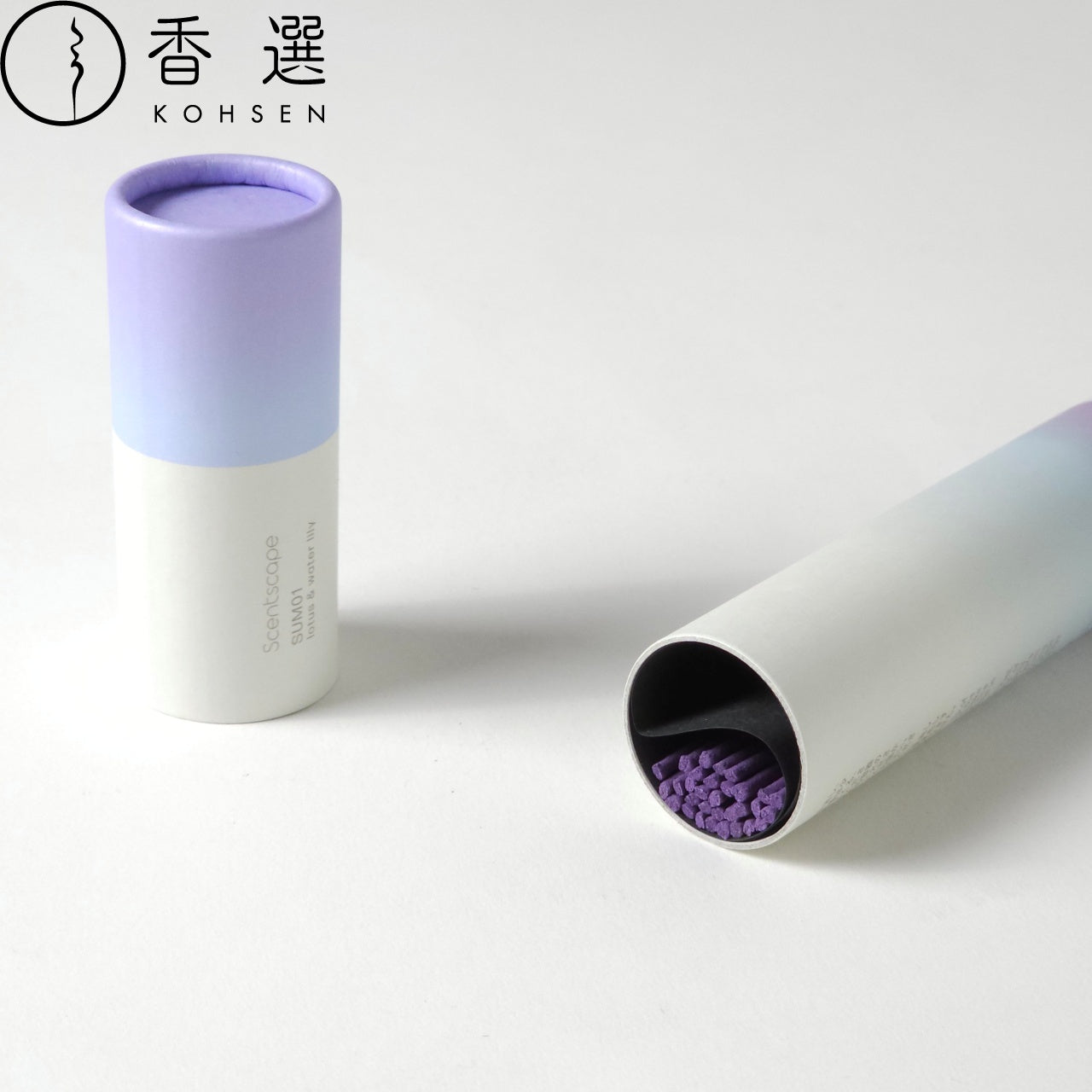 日本香堂 セントスケープ インセンス30本入 ロータス&ウォーターリリー 紙筒 スティック お香 日本製 Scentscape incense