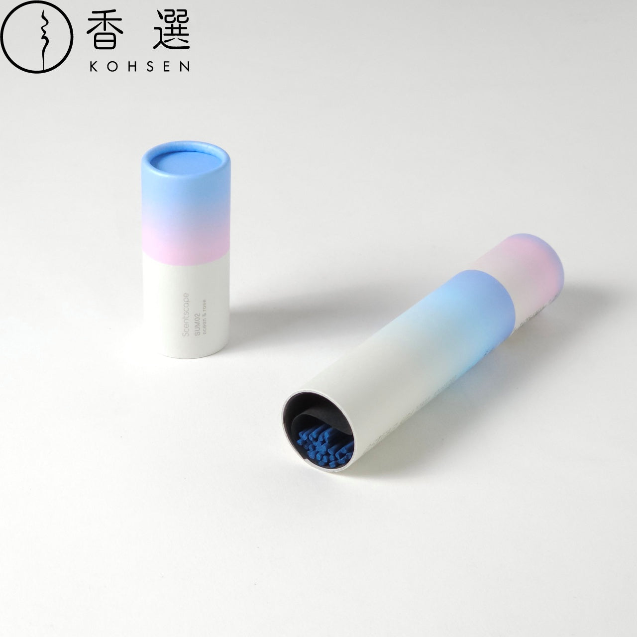 日本香堂 セントスケープ インセンス30本入 オーシャン&ローズ 紙筒 スティック お香 日本製 Scentscape incense
