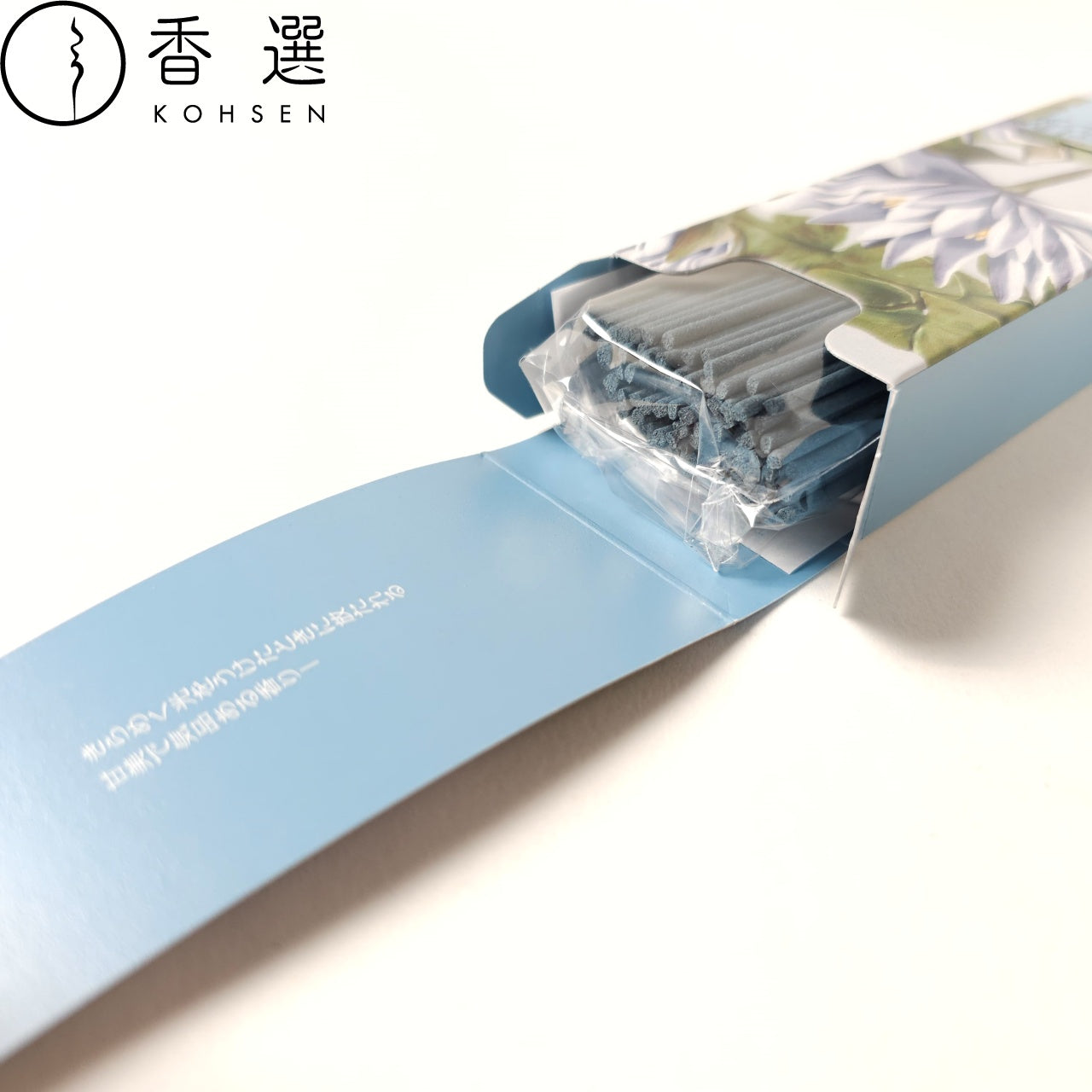 日本香堂 花風PLATINA ブルースイレン Blue Water Lily 小バラ お香 お線香 インセンス スティック型 incense 日本製