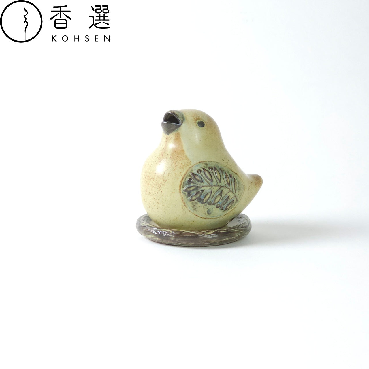 麗 森のこえ ことり 香炉