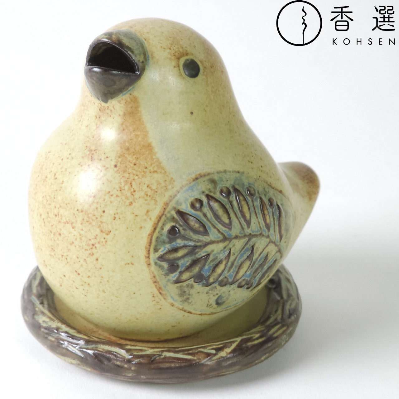 麗 森のこえ ことり 香炉