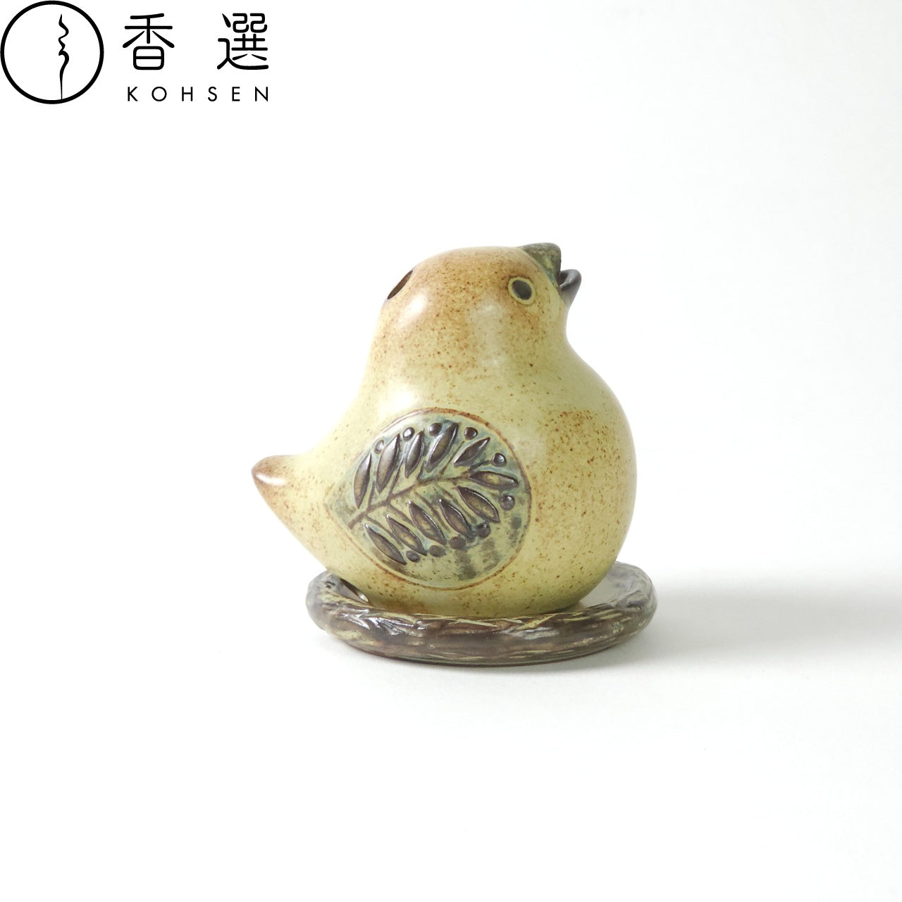 麗 森のこえ ことり 香炉