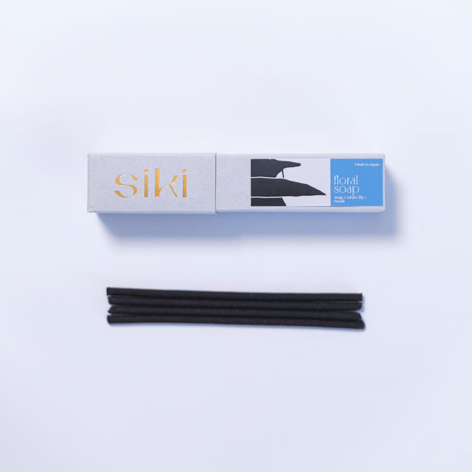 siki お香 fragrance incense -floral soap- 15sticks