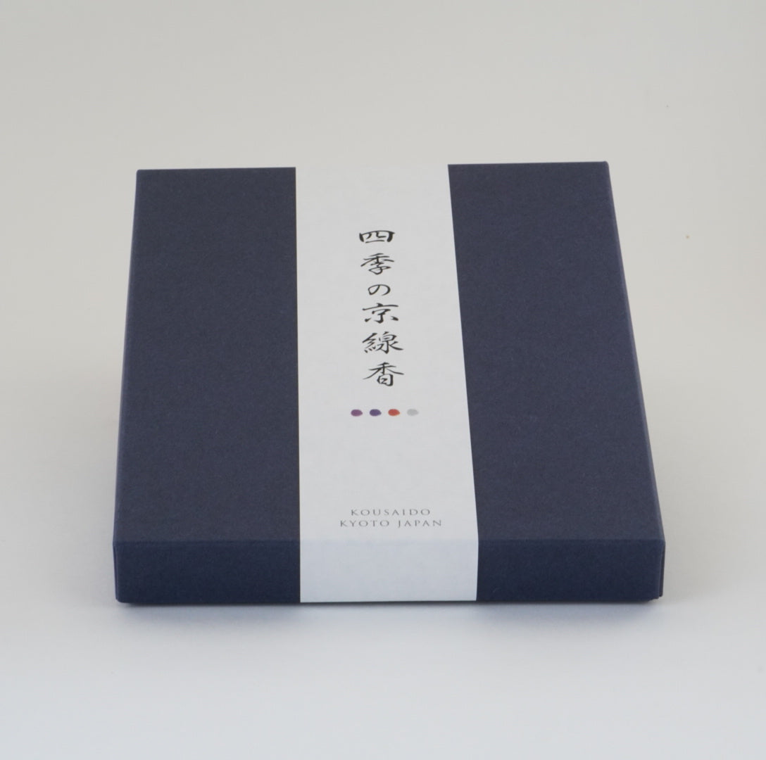 香彩堂の進物用線香 KYO-43 進物ギフト 四季のお線香 4種入(各1束×4種入)