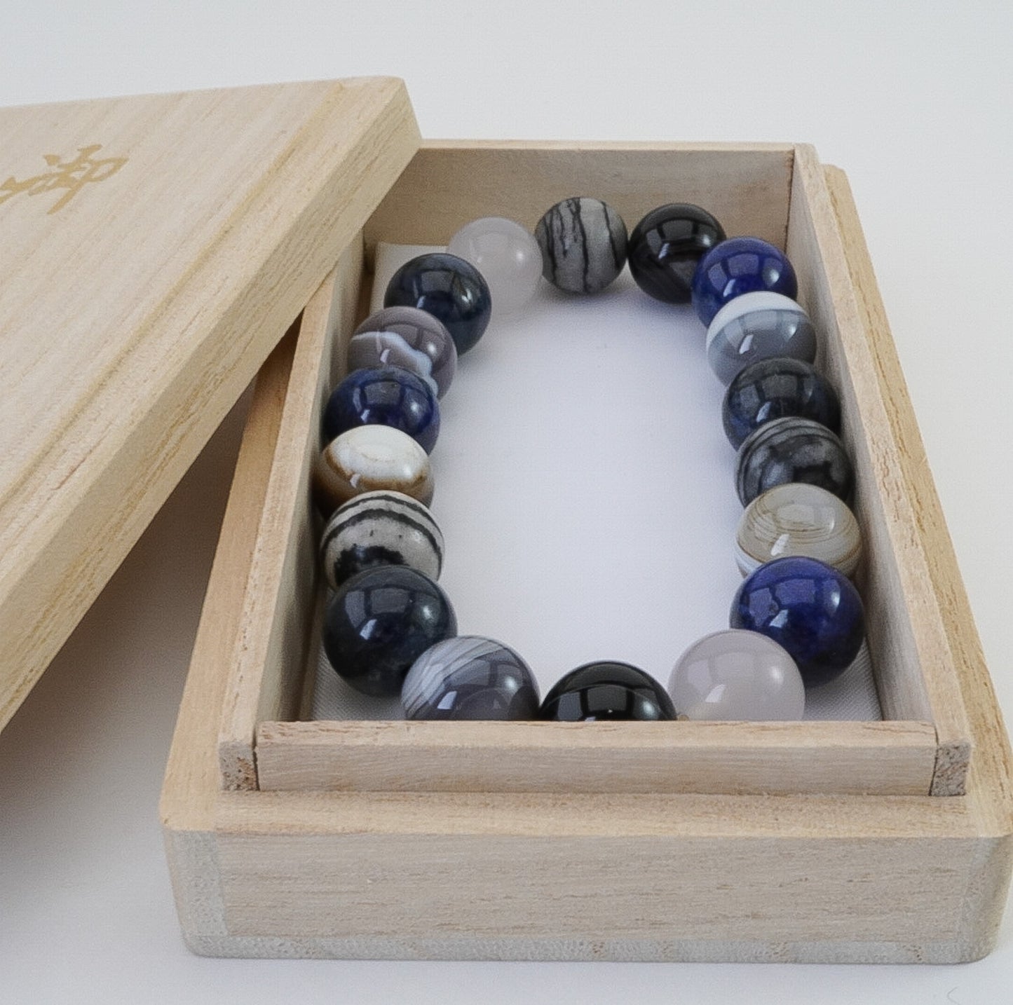 青系ミックス ブレスレット