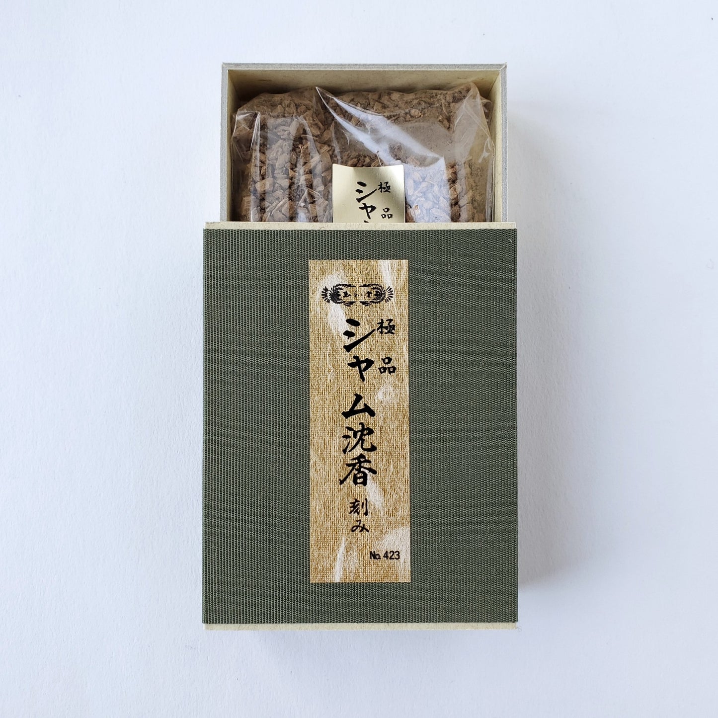 極品 シャム沈香 刻み 15g 化粧箱入