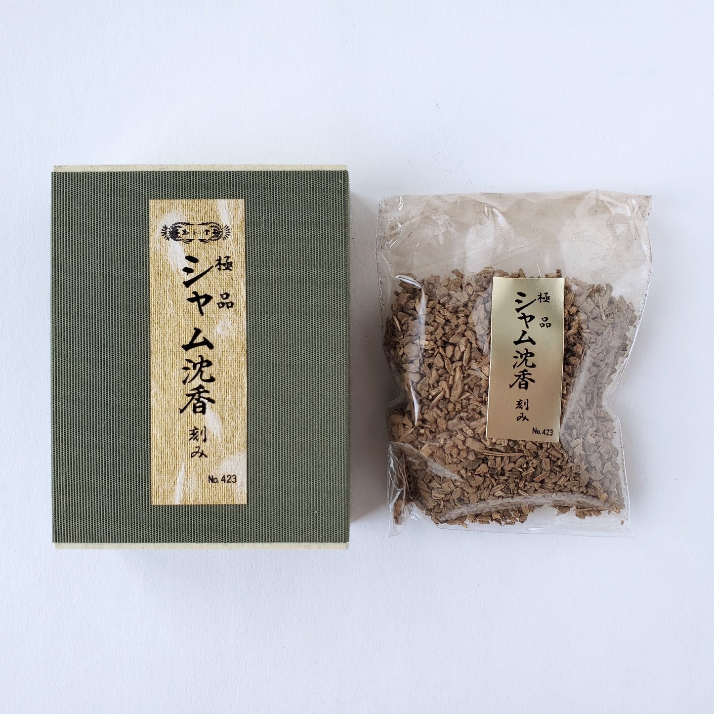 極品 シャム沈香 刻み 15g 化粧箱入