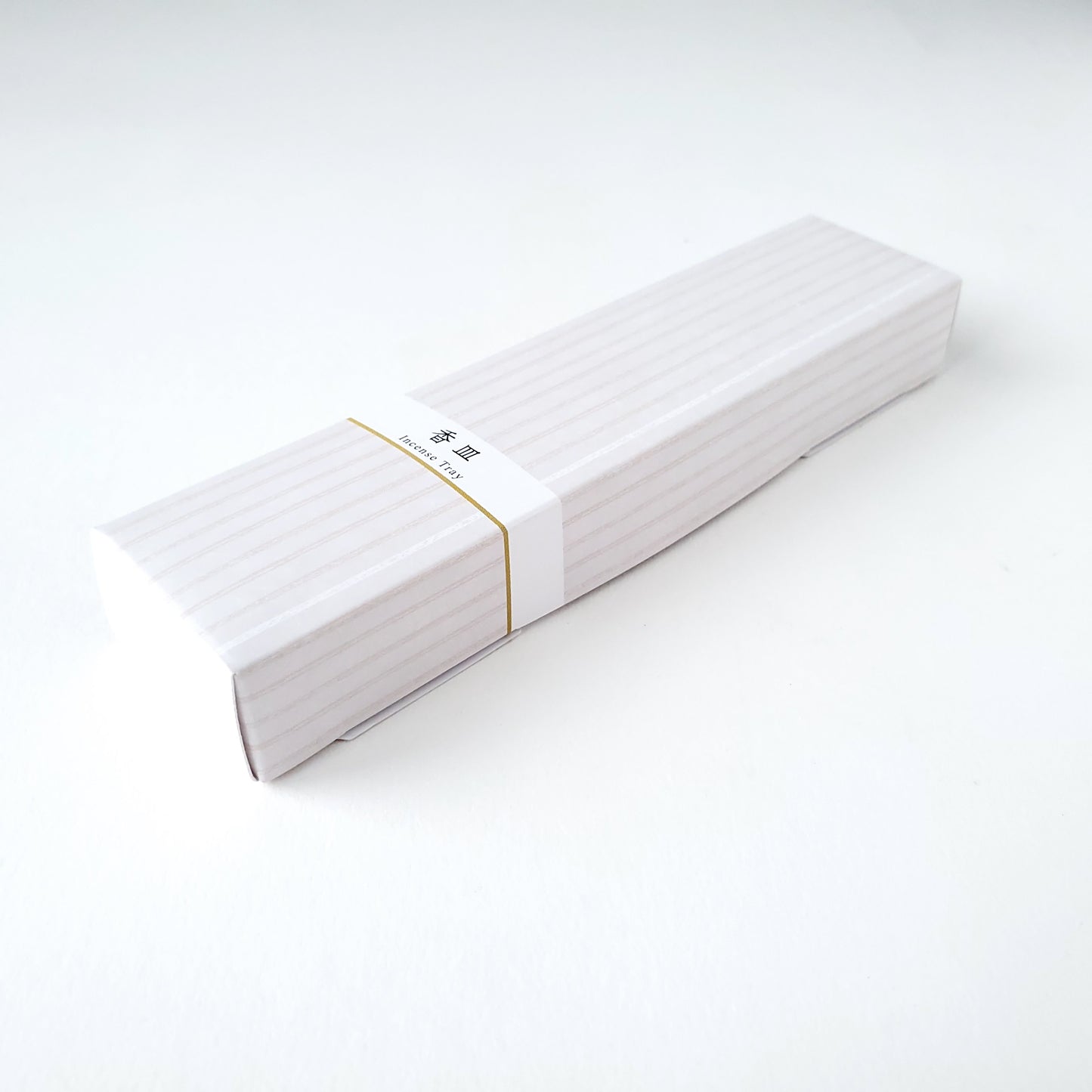 香彩堂 ロング香皿 乳白 京都