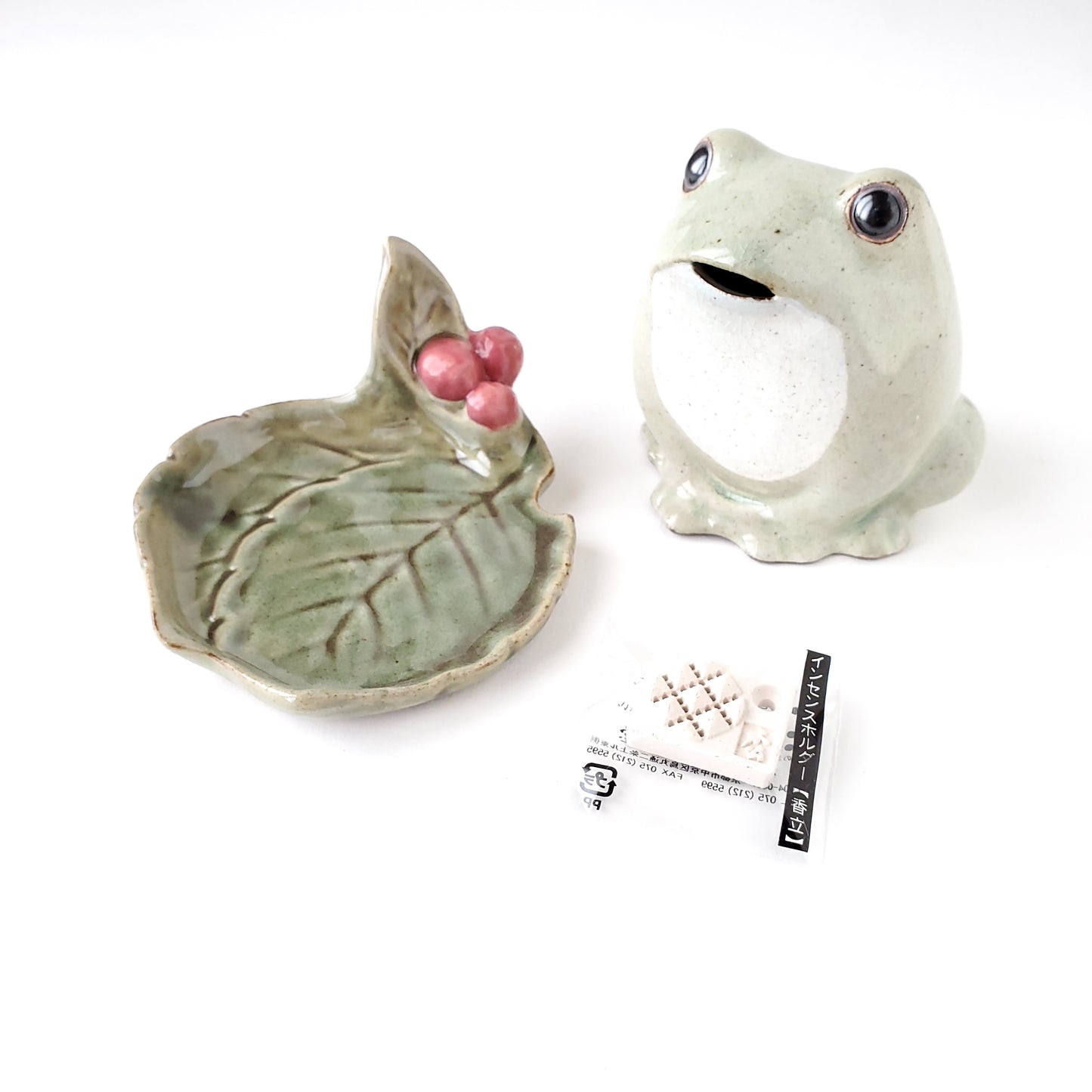 松栄堂 麗香炉 かえる 森のこえシリーズ