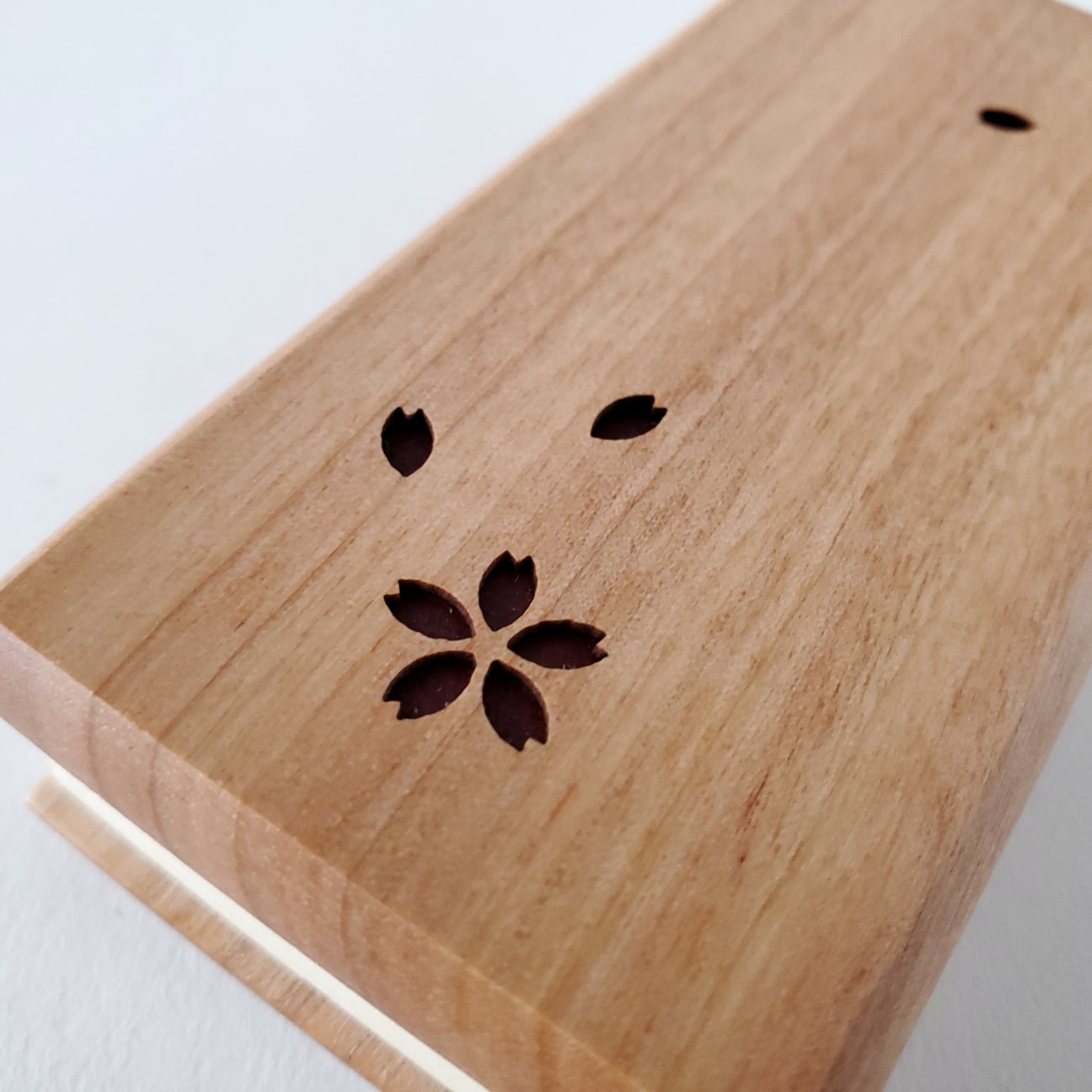 木製過去帳 さくら 3.5寸 樺桜 日付無