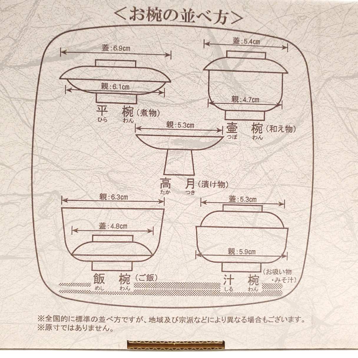 御霊膳 霊供膳 仏膳セット ブラウン 4.5寸 PC製