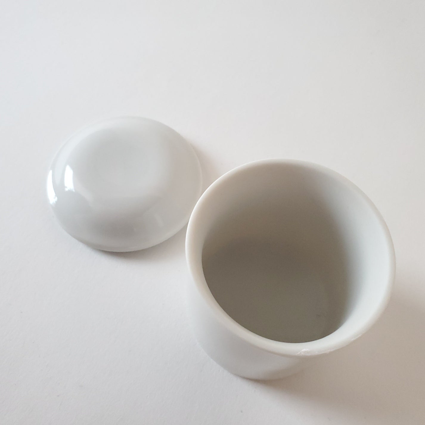 骨壷 骨カメ 2寸 陶器 白