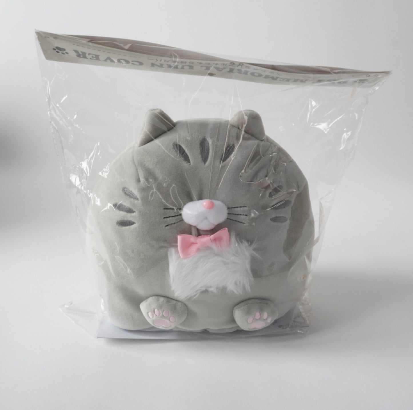 ペットちゃん ペットメモリアル もちもち骨つぼカバー サバ
