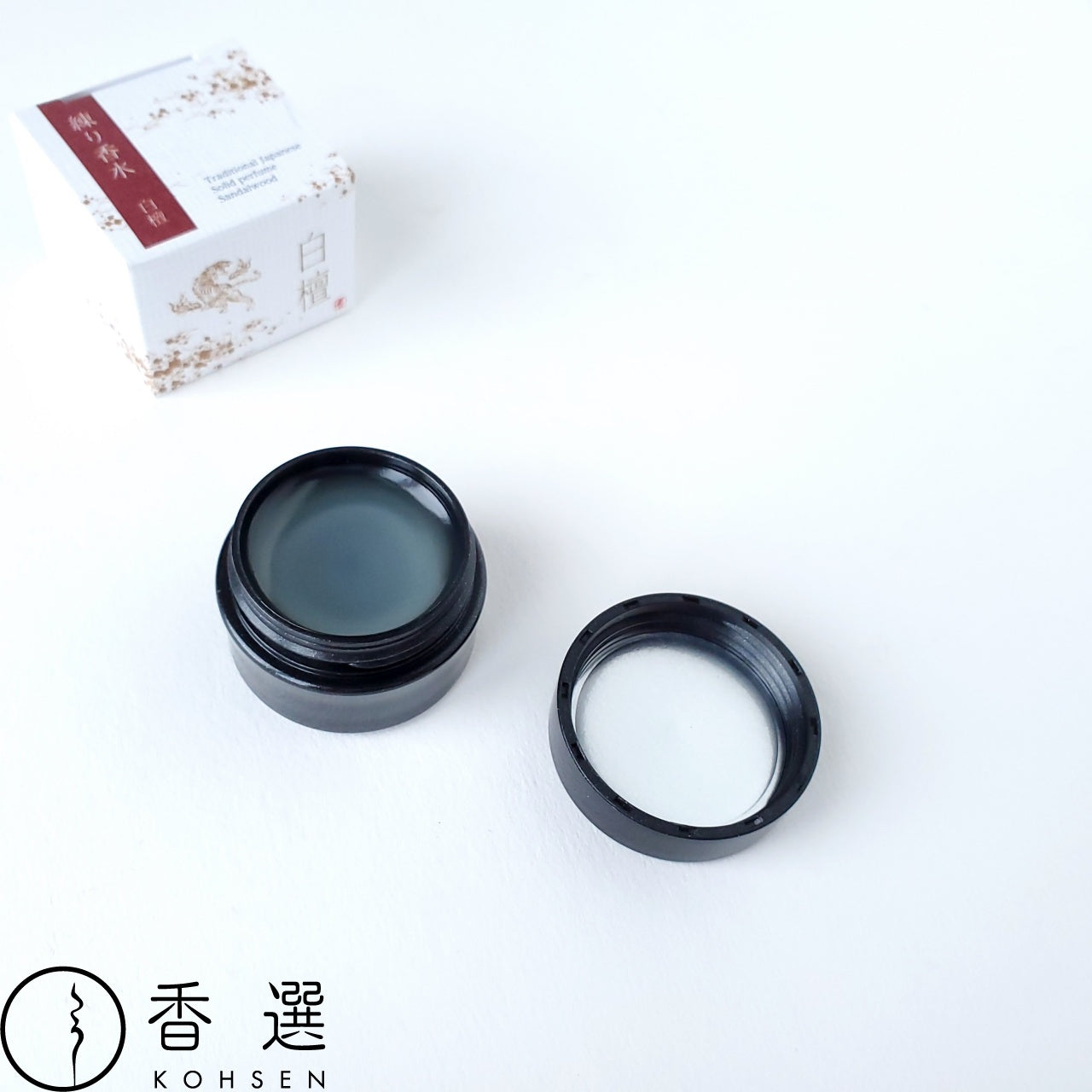 香彩堂 練り香水 白檀 Japanese Solid Perfume