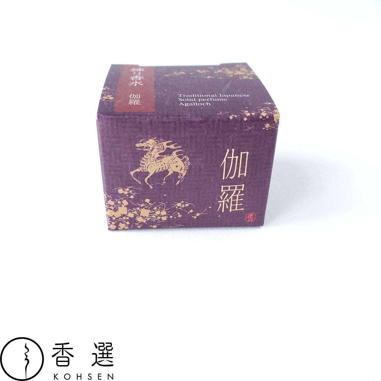 香彩堂 練り香水 伽羅 Japanese Solid Perfume