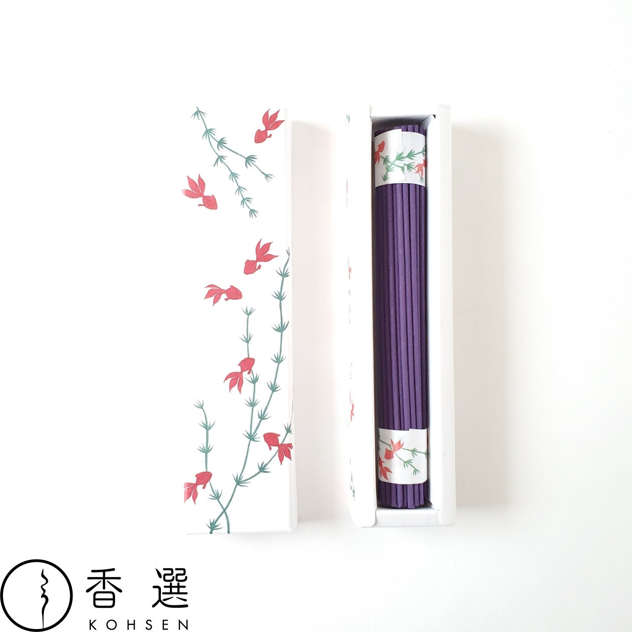 香彩堂 ENGIMONO えんぎもの ロングインセンス お香 水草きんぎょ スティック型 MIZUKUSA・KINGYO INCENSE