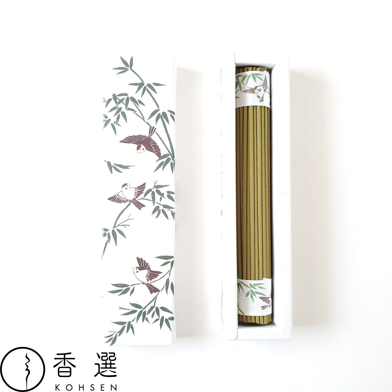 香彩堂 ENGIMONO えんぎもの ロングインセンス お香 竹すずめ TAKE・SUZUME INCENSE