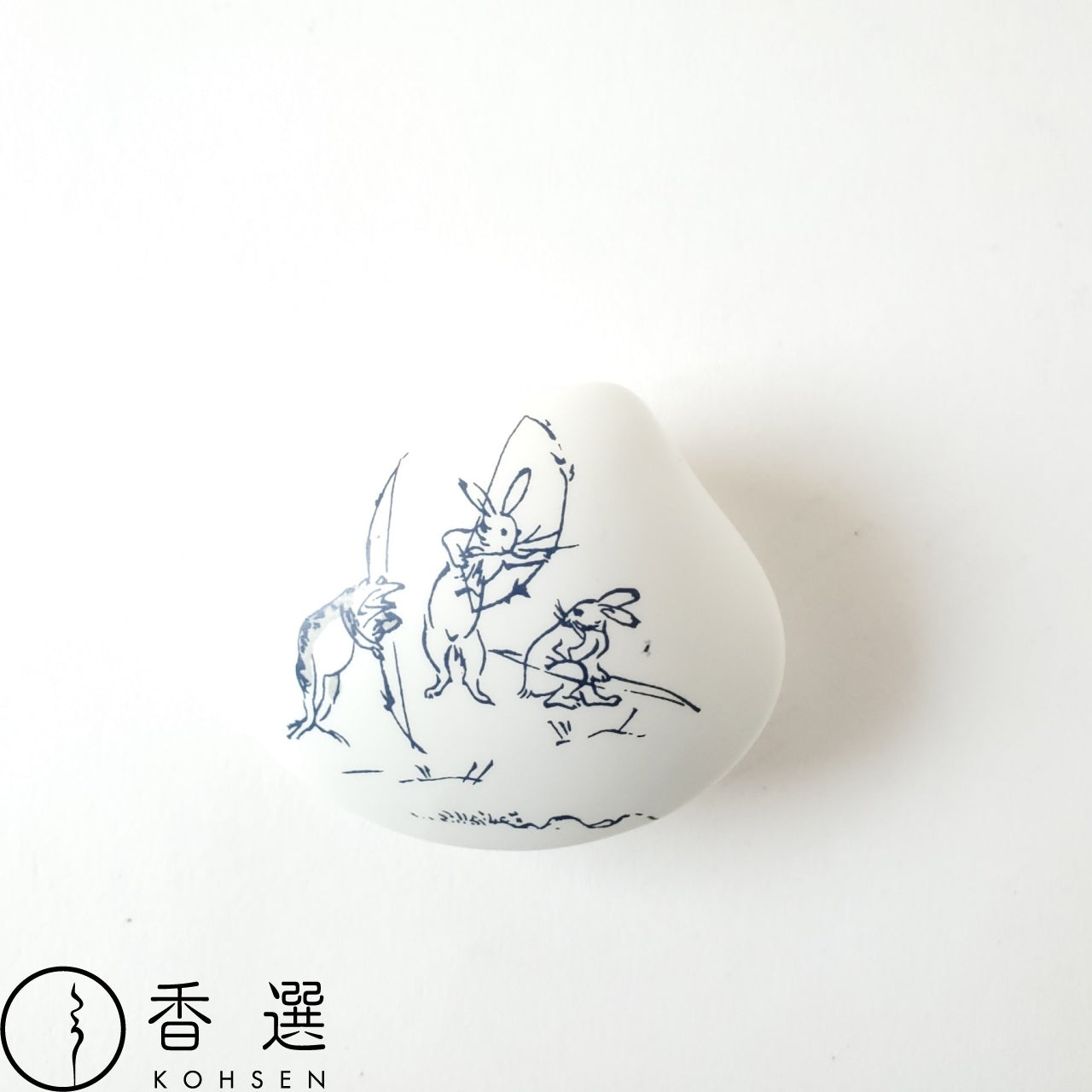 香彩堂 鳥獣戯画 貝合わせ 香皿 弓矢 ゆみや
