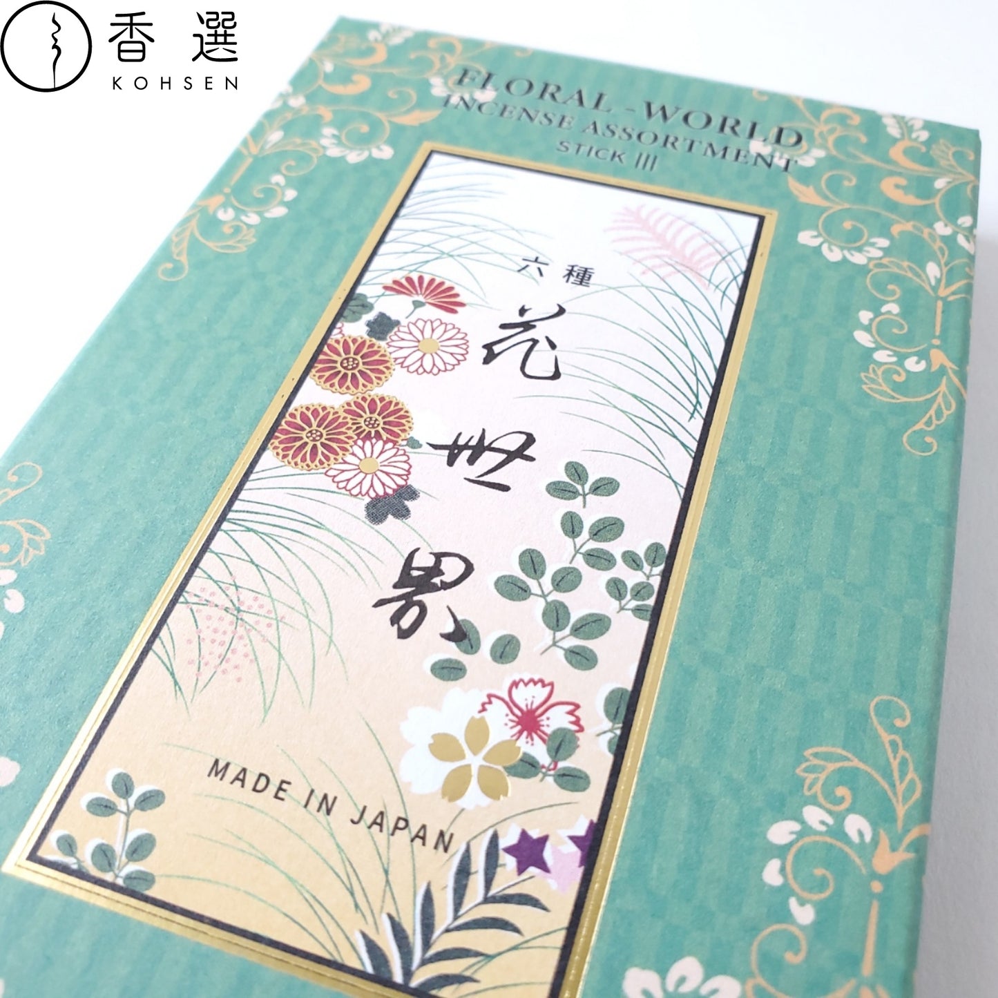 松栄堂 六種 花世界 スティック 京都 日本製 インセンス アロマ