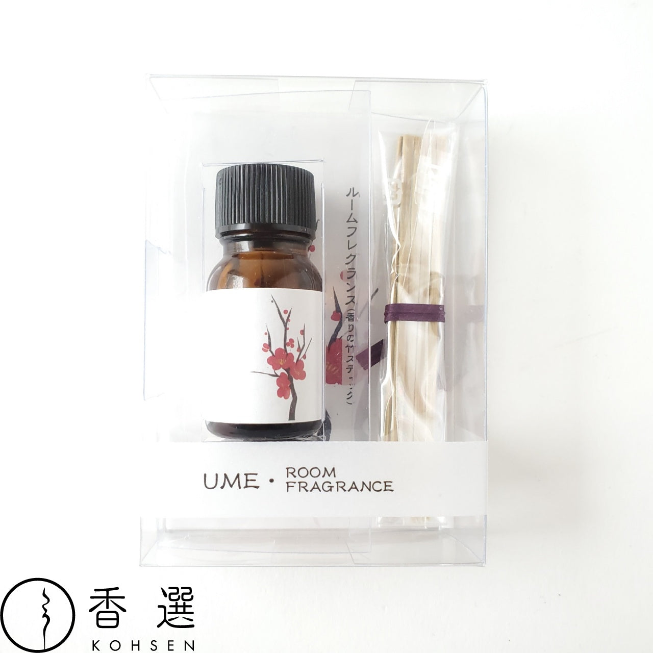香彩堂 HANGA ルーム・フレグランス(ミニディフューザー)梅 日本製 京都 アロマ ルームフレグランス ルームディフューザー ルーム 部屋用 芳香剤