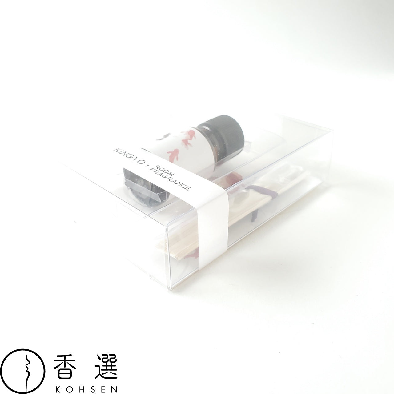 香彩堂 HANGA ルーム・フレグランス(ミニディフューザー)金魚 日本製 京都 アロマ ルームフレグランス ルームディフューザー ルーム 部屋用 芳香剤