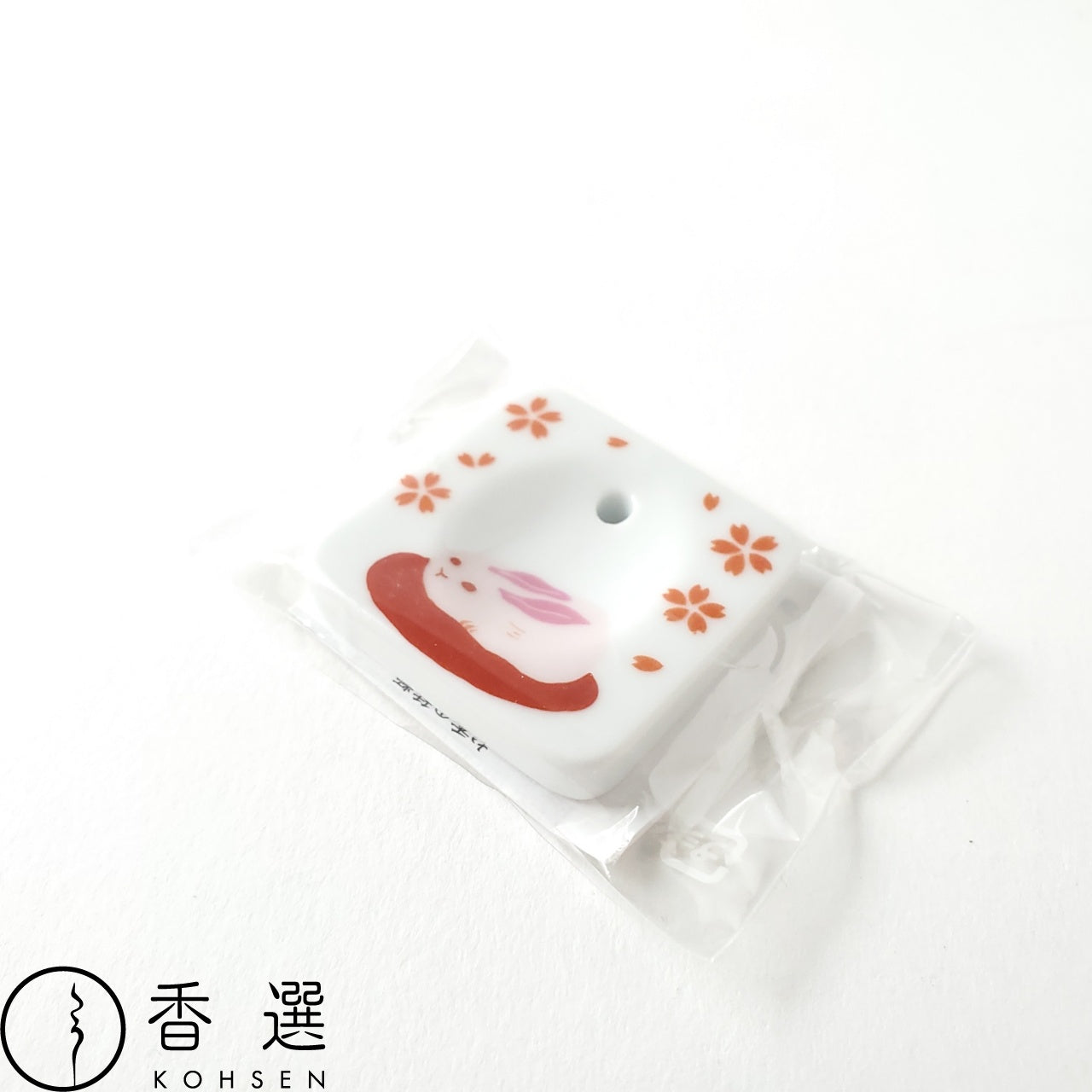香彩堂 HANGA 桜うさぎ 香立て
