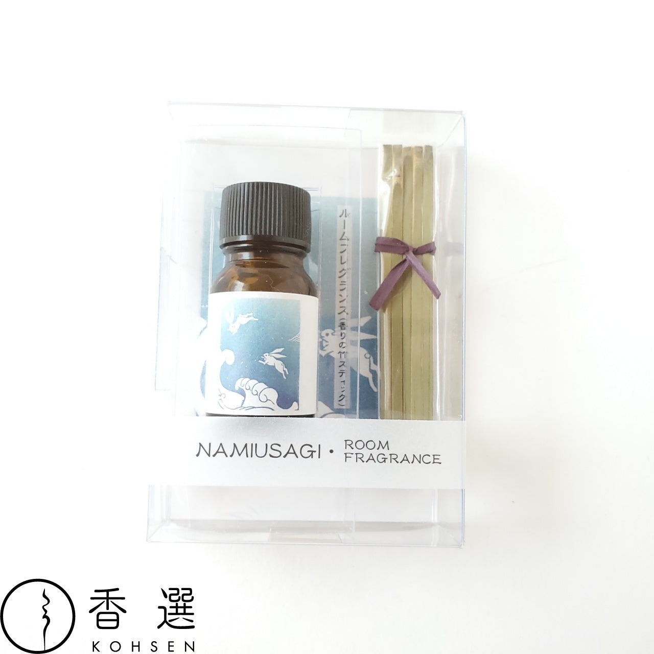 香彩堂 HANGA ルーム・フレグランス(ミニディフューザー)波うさぎ 日本製 京都 アロマ ルームフレグランス ルームディフューザー ルーム 部屋用 芳香剤