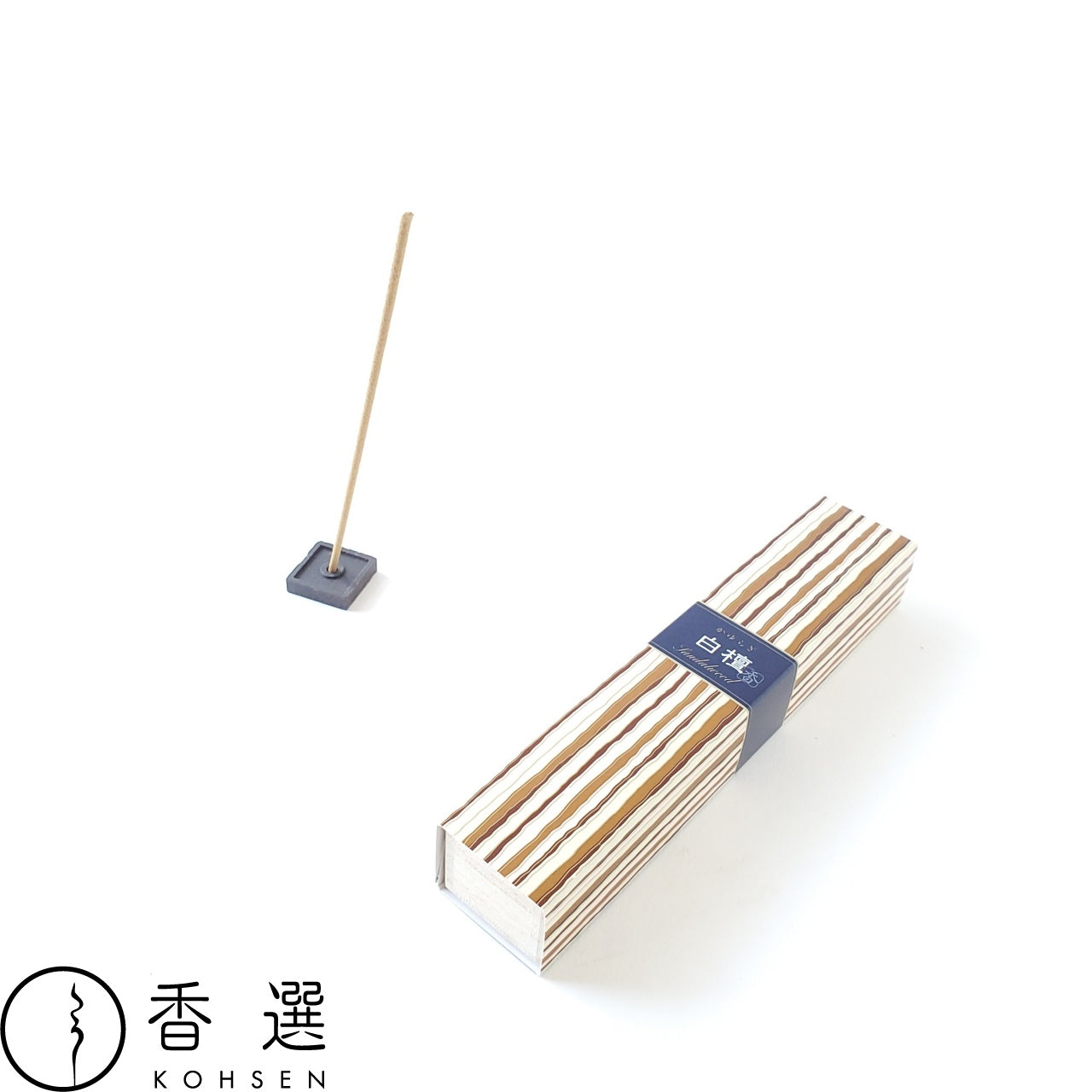 日本香堂 かゆらぎ 白檀 びゃくだん sandalwood お香 お線香 インセンス スティック型 incense 日本製 アロマ