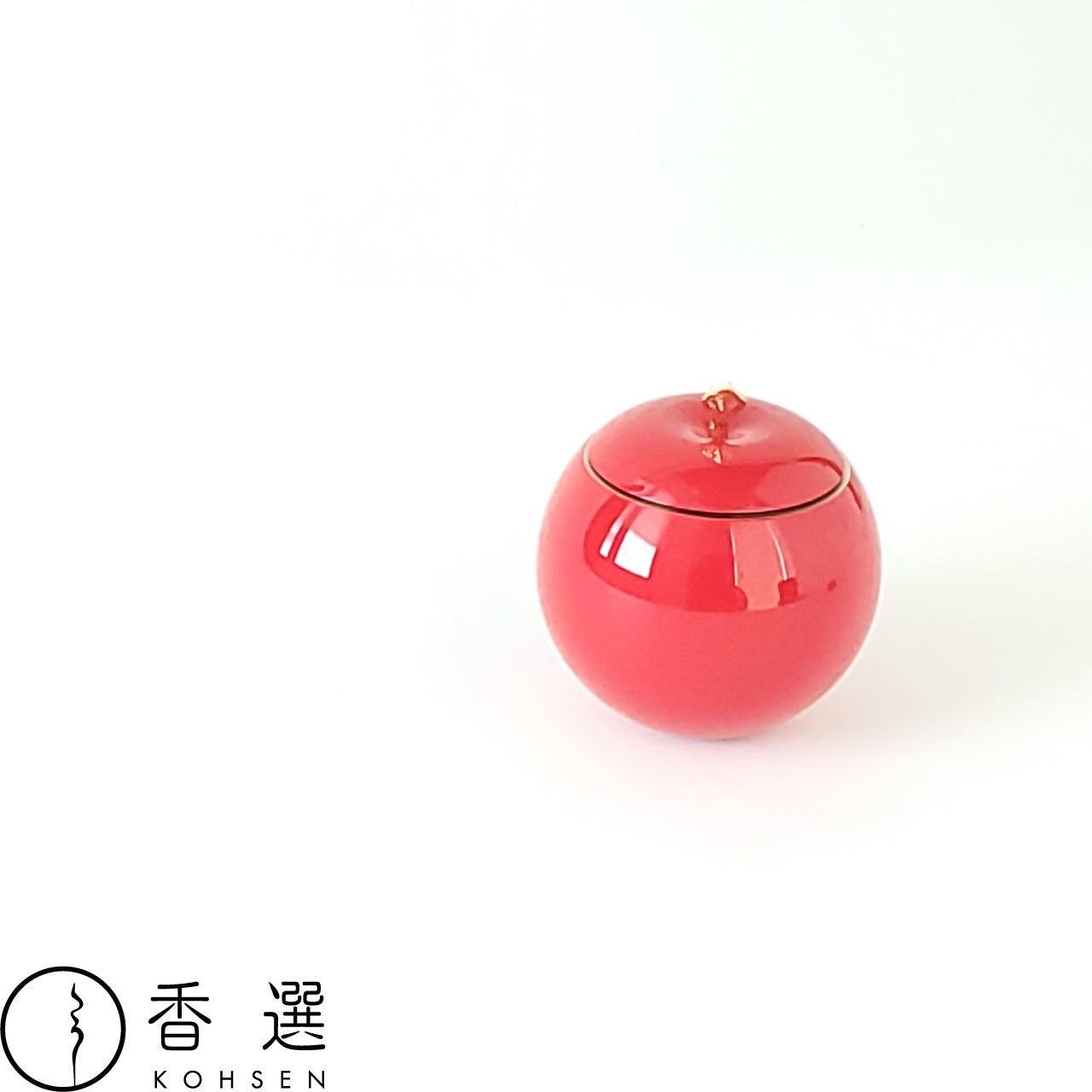 魔法のおりん りんご アップル Apple ゴールド×レッド×レッド 国産品 おしゃれ シンプル りんごりん ペット モダン リン お輪 おりん 高岡製品 金物 仏具 手元供養