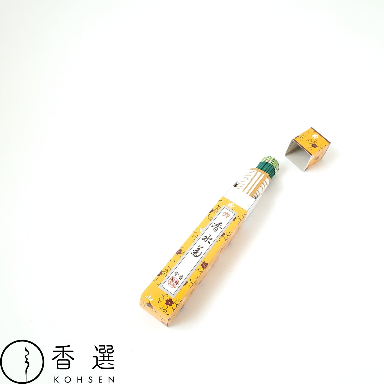 香林堂 香水菊 筒函一把入 短 お香 お線香
