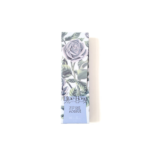 日本香堂 花風PLATINA ブルーローズ Blue Rose 小バラ詰 お香 お線香 インセンス スティック型 incense 日本製 アロマ