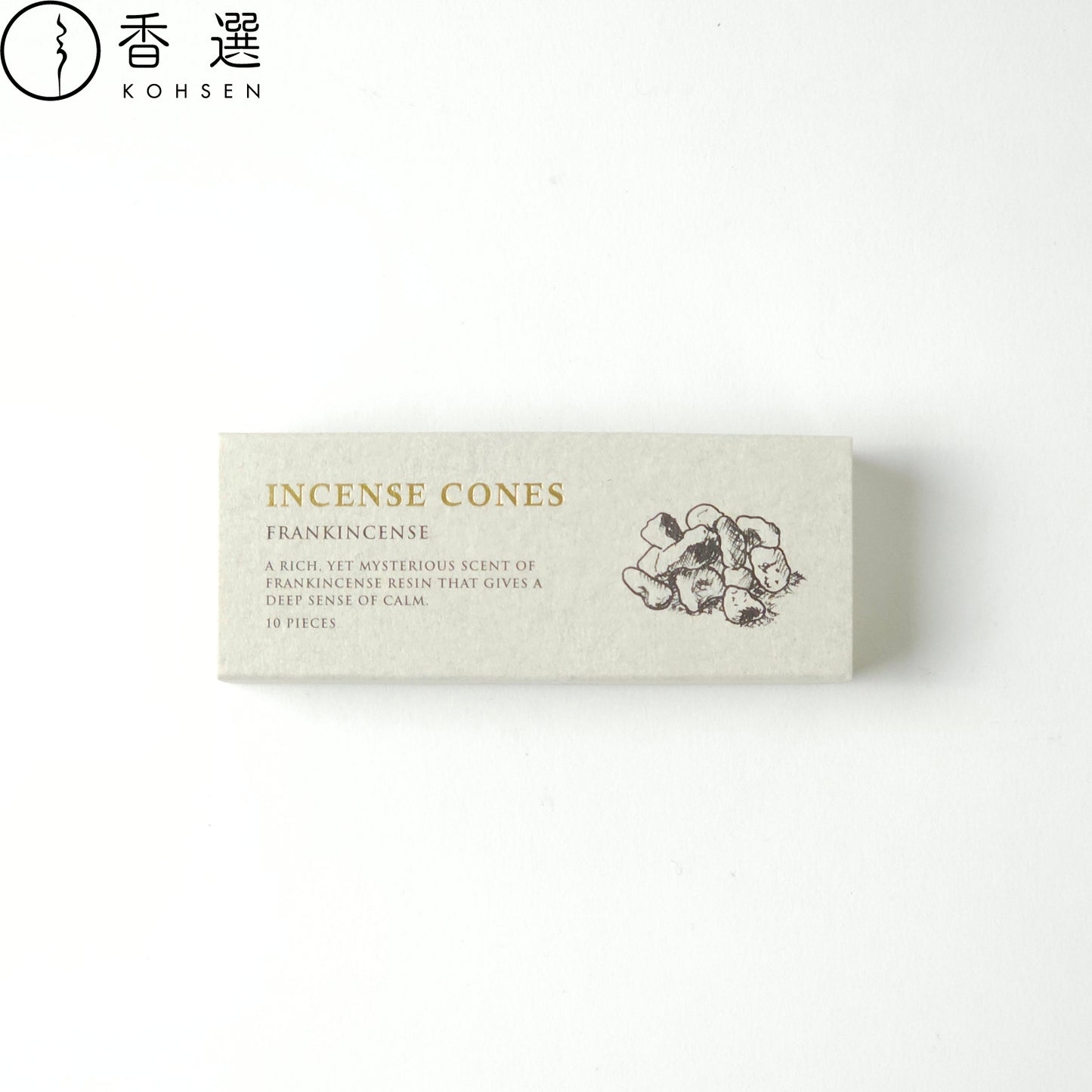 香彩堂 INCENSE CONES フランキンセンス コーン型 10個入 お香