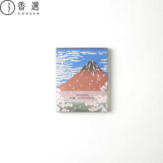 香彩堂 日本画インセンス 浮世絵 木蓮 MAGNOLIA お香 スティック型