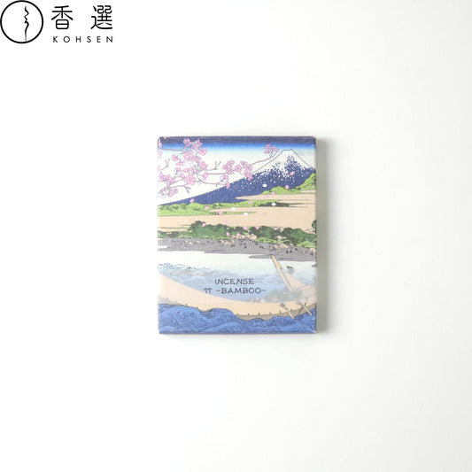 香彩堂 日本画インセンス 浮世絵 竹 BAMBOO お香 スティック型