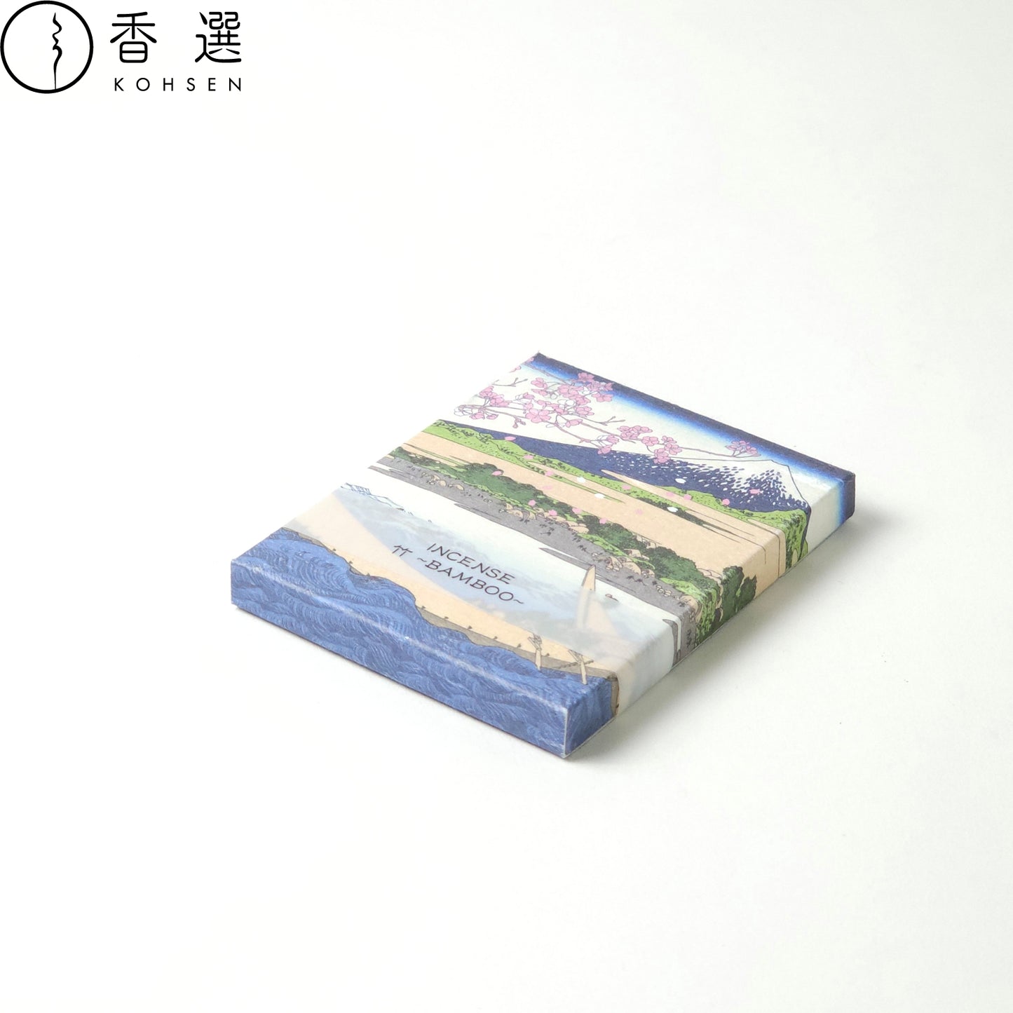 香彩堂 日本画インセンス 浮世絵 竹 BAMBOO お香 スティック型