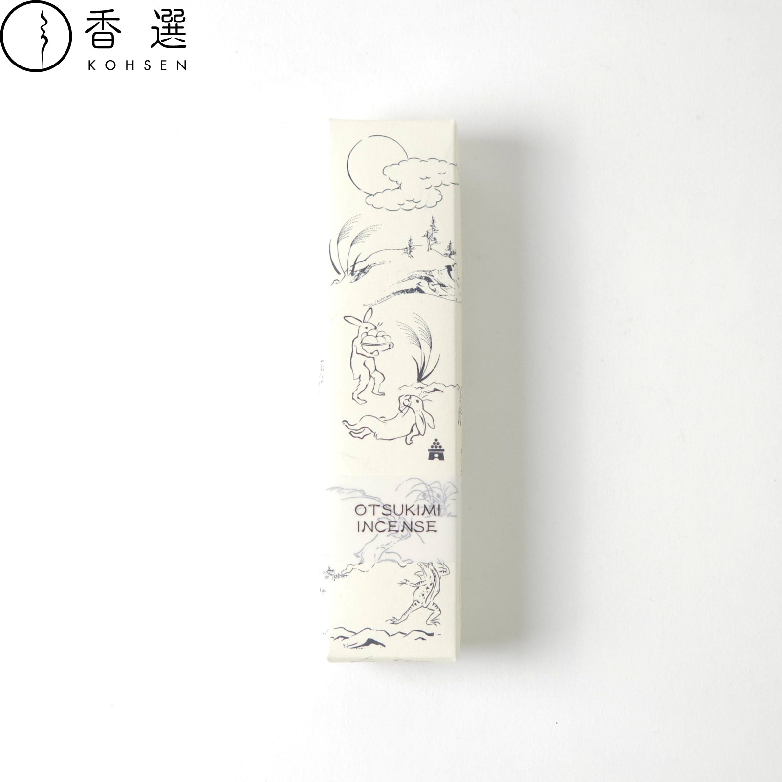 香彩堂 鳥獣戯画  ロングインセンス お月見 OTSUKIMI お香 スティック型