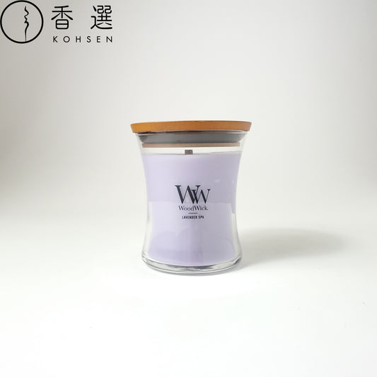 WoodWick ウッドウィック ジャーM ラベンダースパ キャンドル