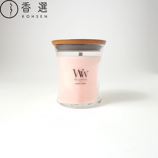 WoodWick ウッドウィック ジャーM コースタルサンセット キャンドル