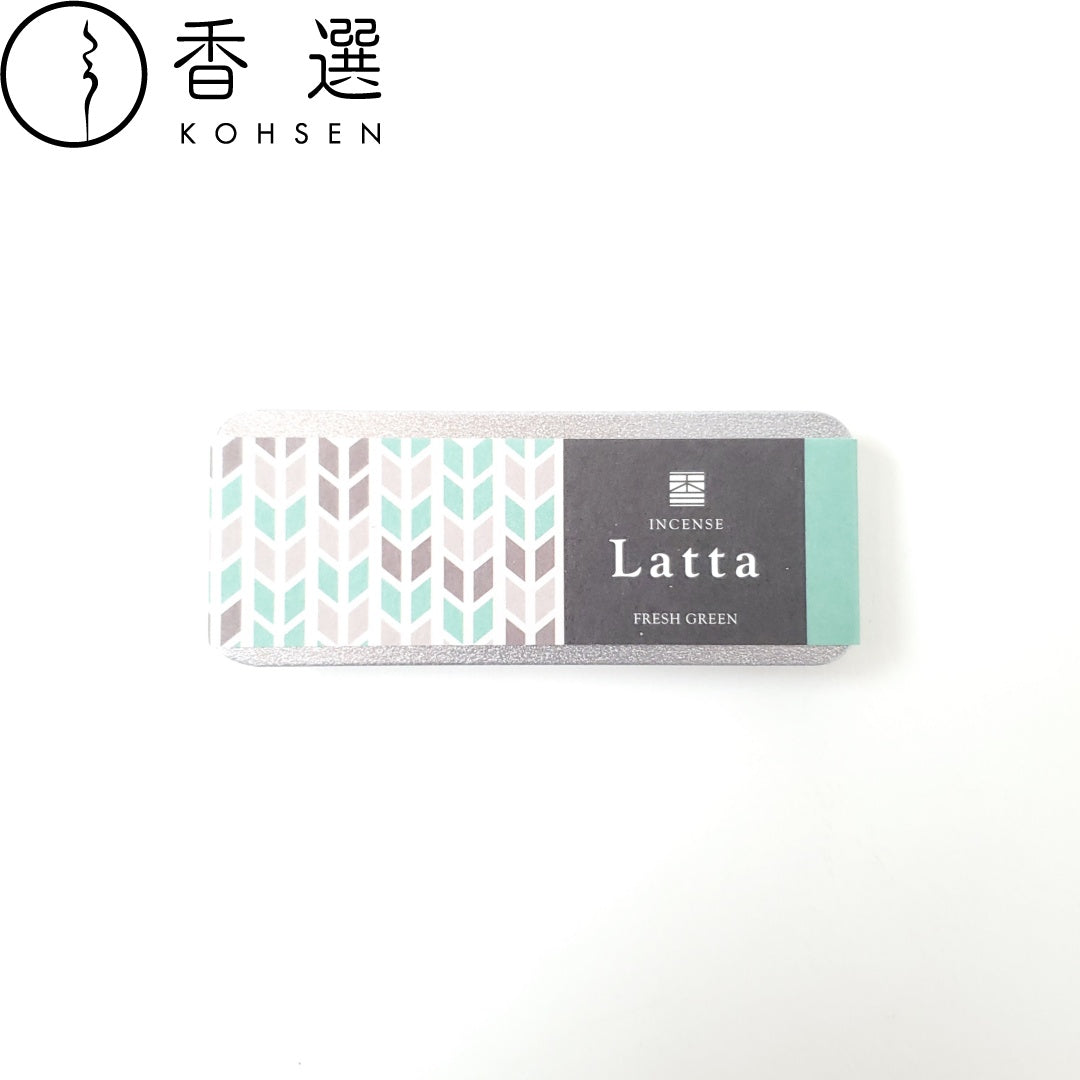 香彩堂 Latta FRESH GREEN 新緑 15本 お香