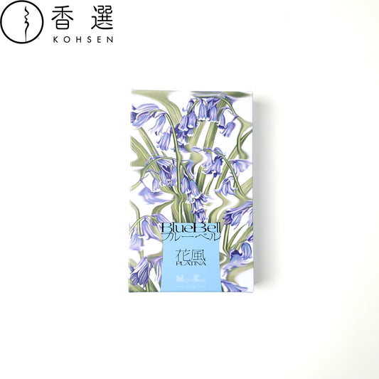 日本香堂 花風PLATINA ブルーベル BlueBell バラ詰 お香 お線香 インセンス スティック型 incense 日本製 アロマ