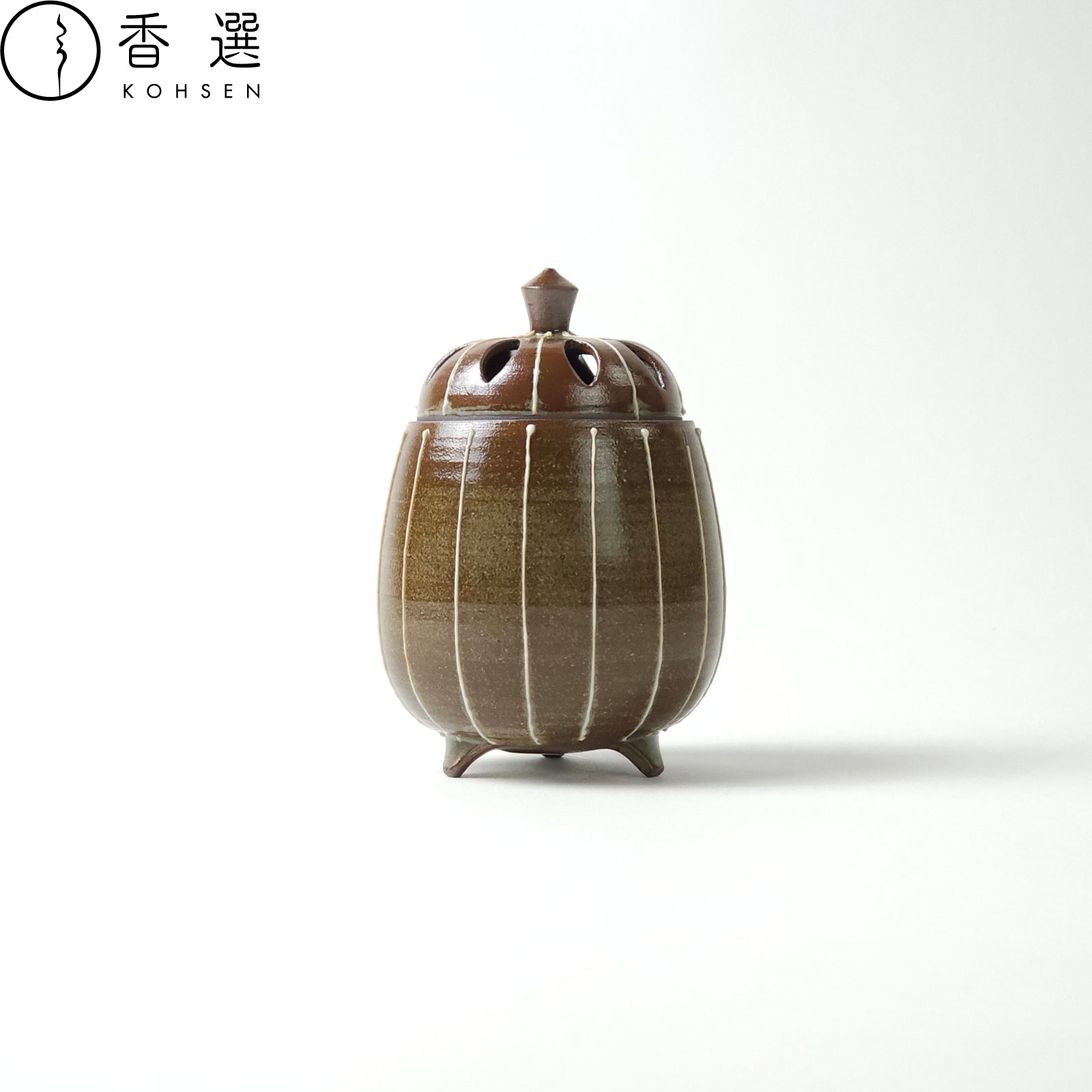 山田松香木店 焼〆香炉 京焼香炉